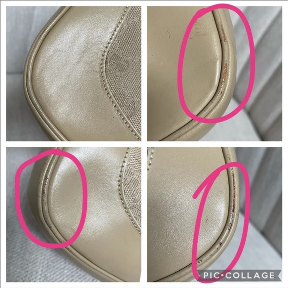 Vintage Beige Gucci Jackie shoulder bag - Picture 6 of 12